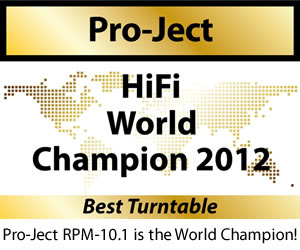 Pro-Ject 10.1 Evolution - Hi-Fi Wolrd Champion