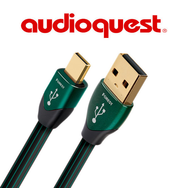 Cavo di segnale digitale USB-A e Micro USB AudioQuest AUDIOQUEST FOREST MICRO USB da 1.5m 